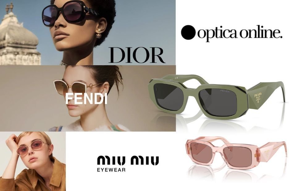 משקפי גוצ׳י במבצע עם מסגרות יוקרתיות של Optica Online
